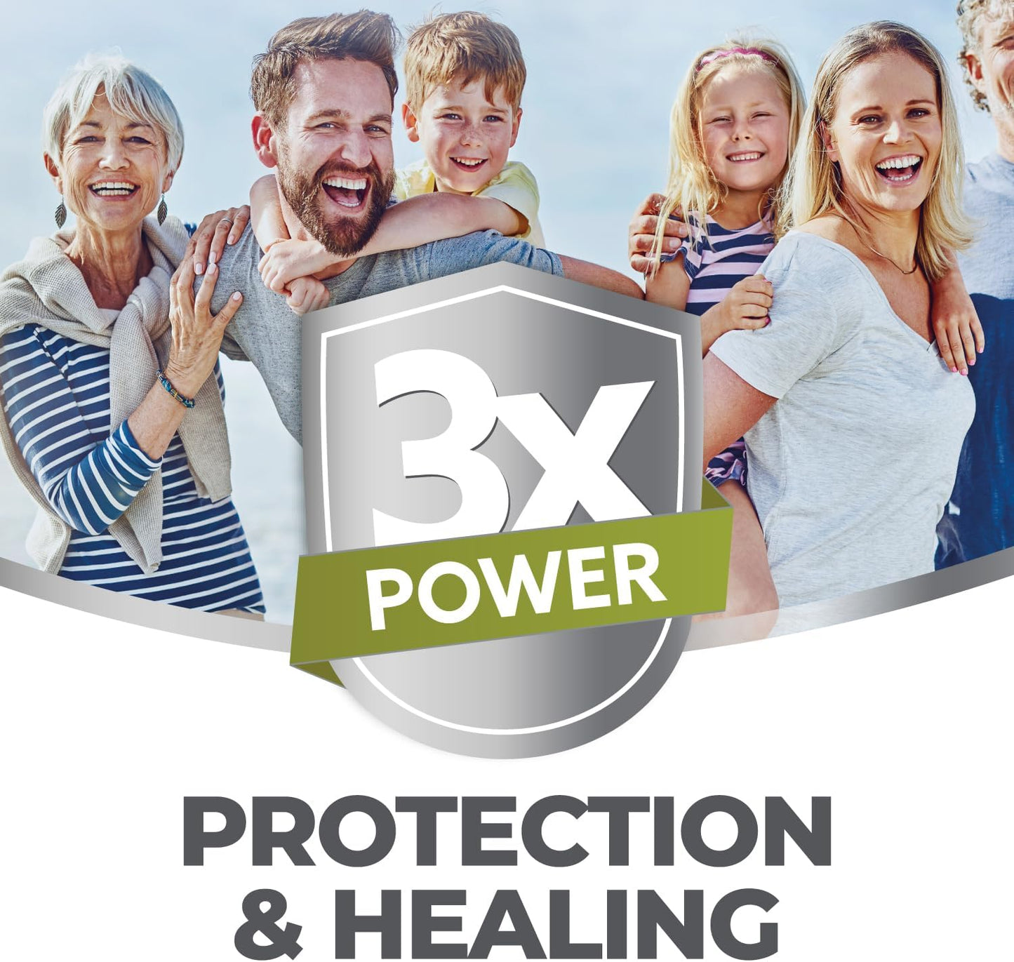 terrasil Wound Care 3X Healing Ointment, Infection Protection for Bed Sores, Pressure Sores, Skin Ulcers, Wounds, Burns, Blisters, First Aid (1.7oz)