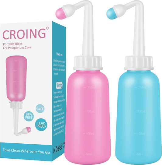 2 PCS Portable Bidet for Travel - The Easy Bidet for Postpartum Care (350ML)