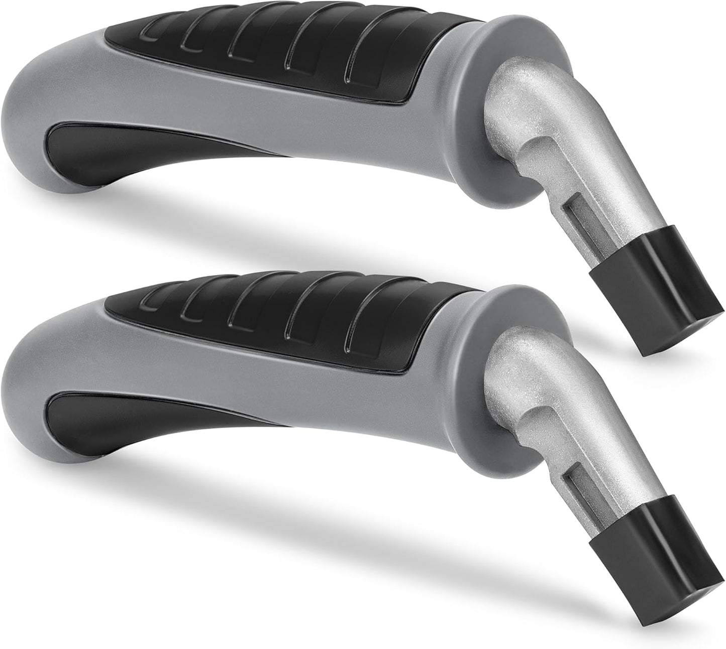 Car Door Handle for Elderly Car Handle Assist Support, Portable Auto Grab Handles for Handicap Seniors, Light Grey and Black 2 Pcs