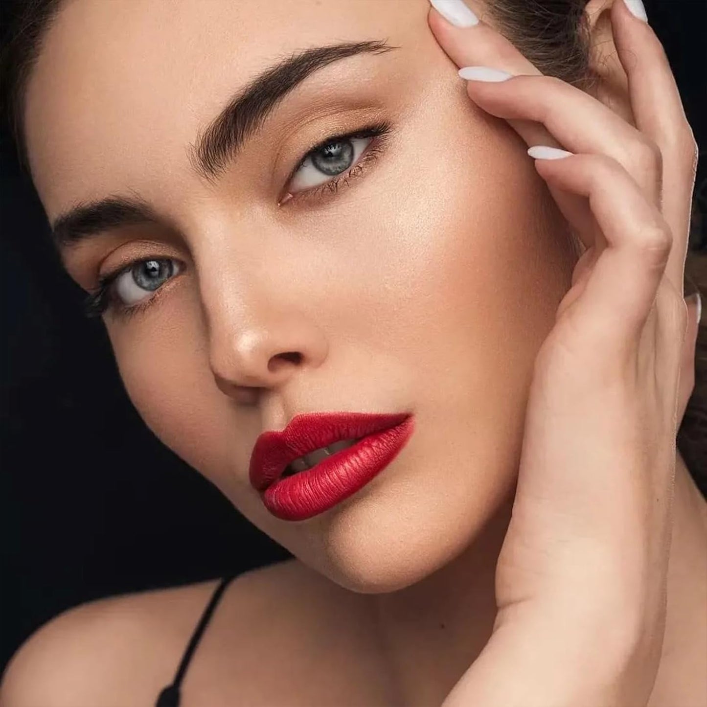 3 Colors Eyebrow Powder Set, Brow Powder Makeup Palette, Defining and Sculpting Brows, Waterproof Eye Contour Kit with Brush Applicator