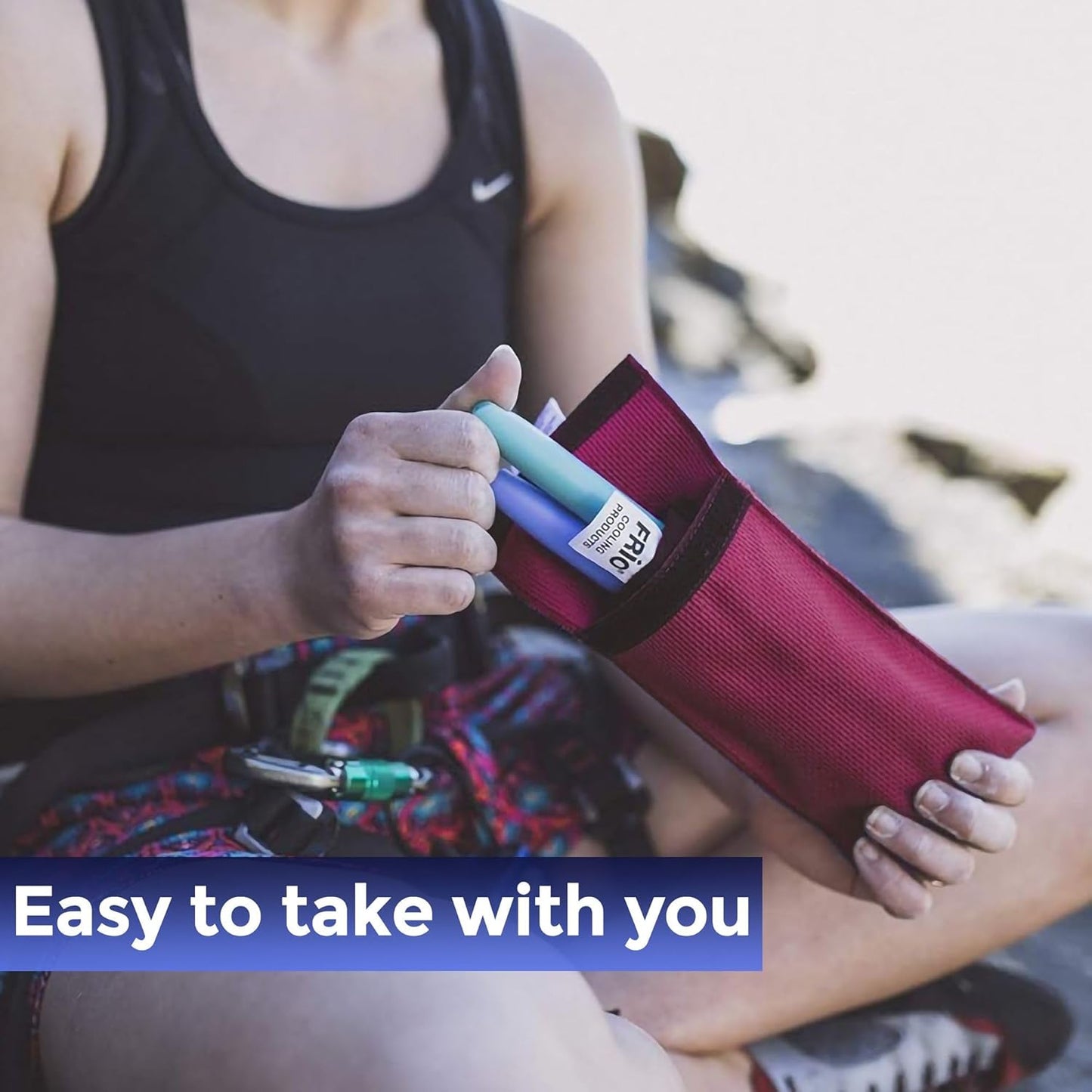FRIO DUO Insulin Cooler Wallet - Keep Medication Cool for 45+ Hours Insulin Bag - Perfect for Travel and Everyday Use