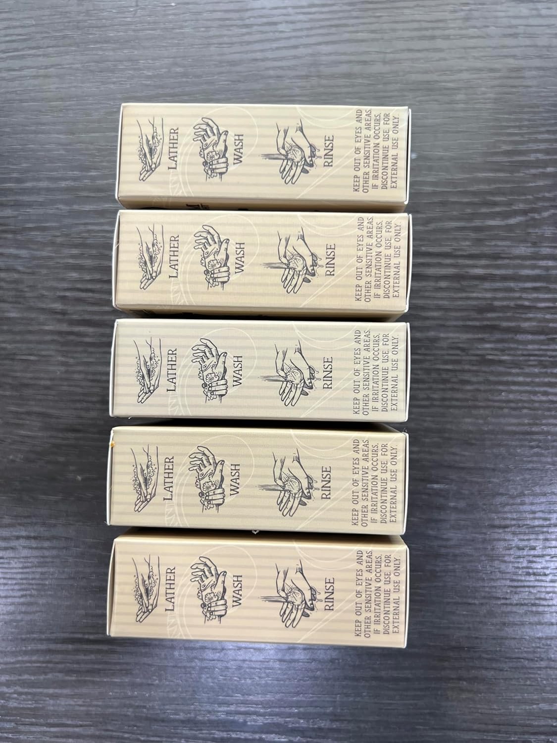 Varina Natural Pumpkin Spice Variety Bar Soap - Spicy - 5 Pack 4.5 oz Bars