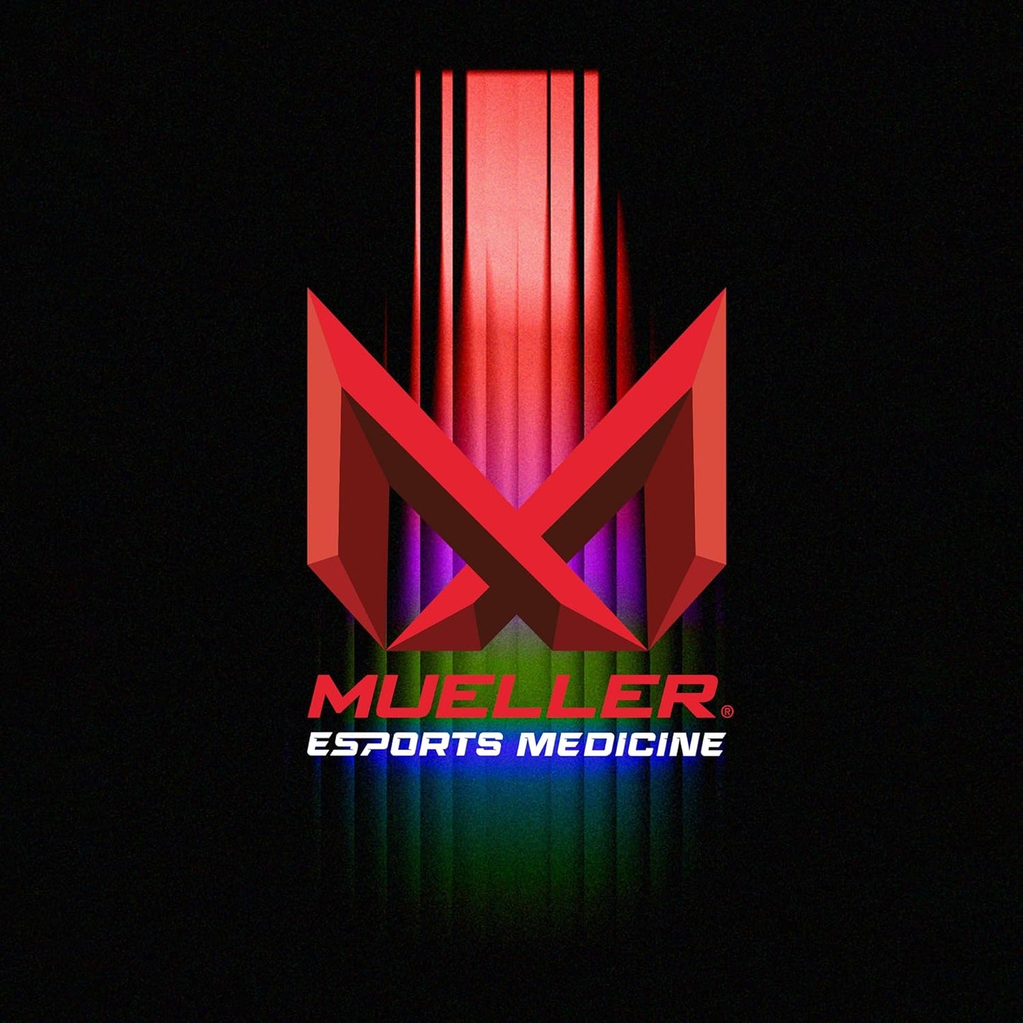 MUELLER Esports Medicine Fitted Wrist Brace for Men and Women, Wrist Pain Relief Support, 6 KTape Strips Included, Ideal for Gamer's, Carpal Tunnel, Tendonitis, Arthritis, Left Hand, Black, One Size