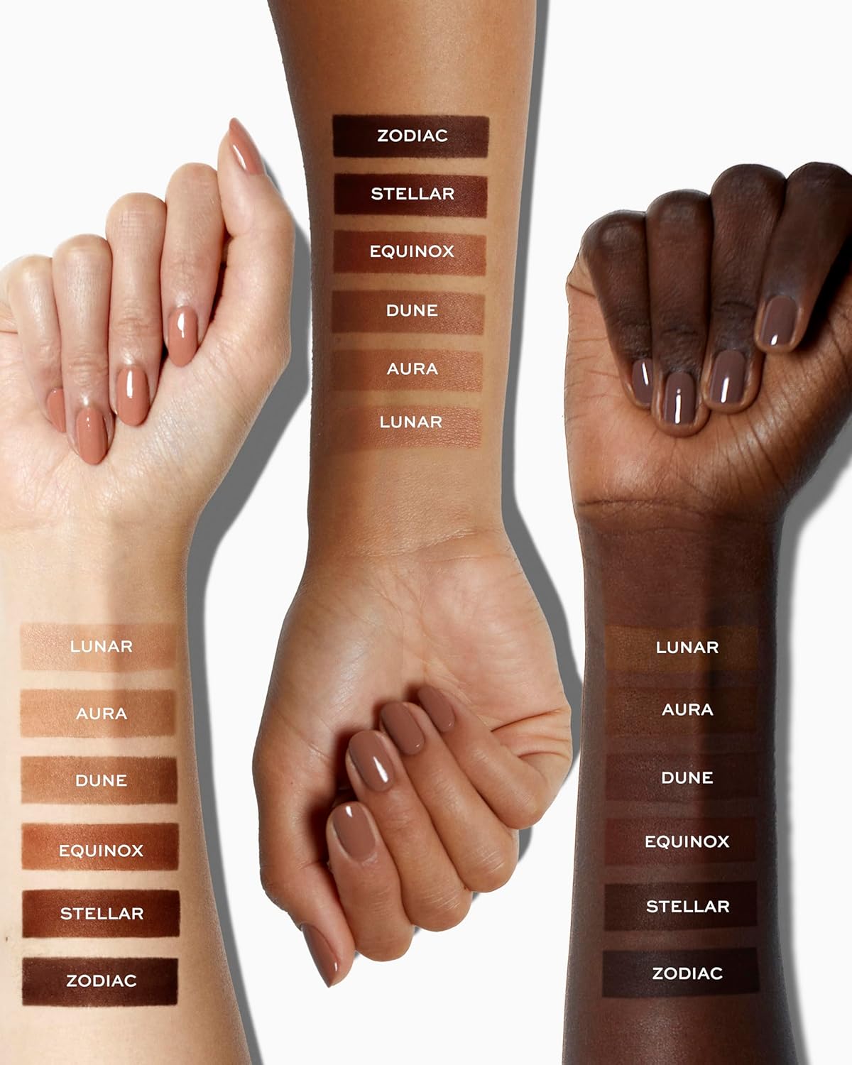 MAKE Beauty Skin Mimetic Microsuede Bronzer Powder - Matte Bronzing Powder Contour, Buildable Formula, Non Comedogenic, Long Lasting Color. Shade - Stellar for Deep Skin