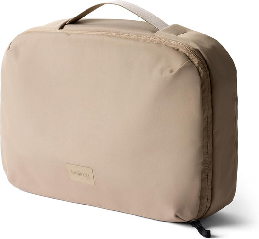 Bellroy Hanging Toiletry Kit Plus (8 Liter Travel Hanging Toiletry Bag) - Stone