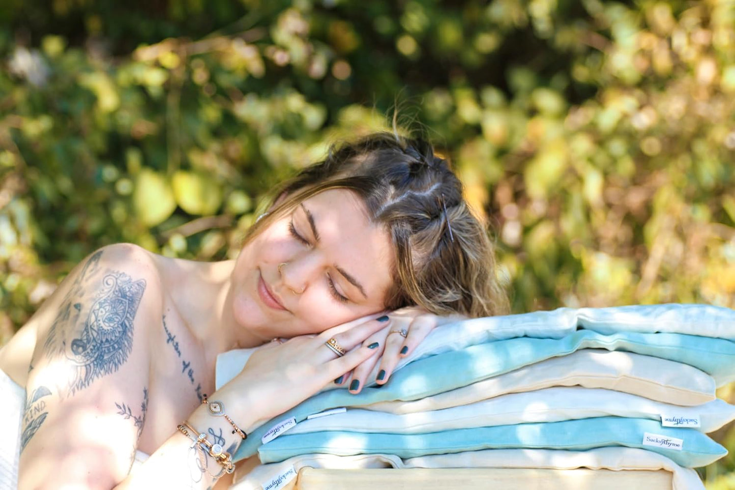 Microwave Heating Pad - 100% Linen Cover, Unscented, Size 18x7, Comforting Heat Pad for Cramps, Back,Neck,Shoulders, Leg Pain, Hot Microwavable Heat Pack, Color: Silver Sage, Made in USA