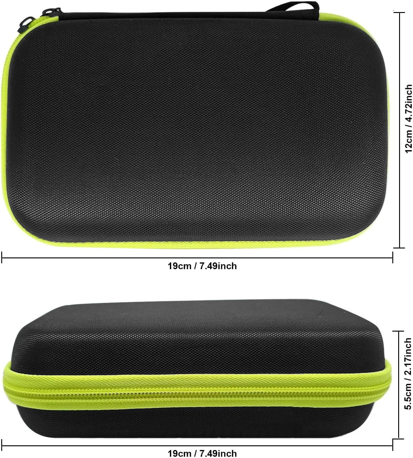 LinMei Hard Case for One Blade Trimmer QP2724/90, QP2834/70, QP2630/72, Waterproof Shaver Organizer Shockproof Travel Storage Box for Charger & Accessories