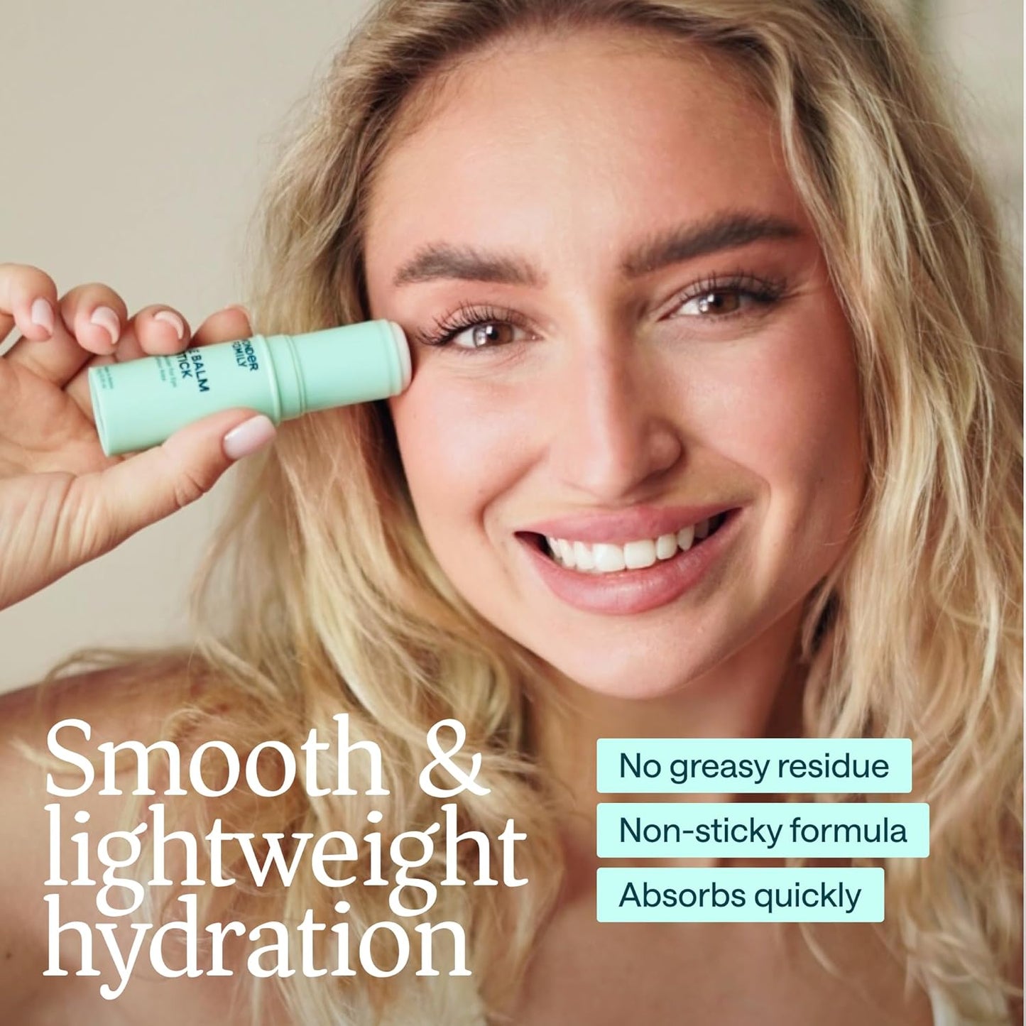 Korean Under Eye Balm Stick - Hydrating Eye Cream for Dark Circles and Puffiness, Wrinkles and Fine Lines - Lightweight Alternative to Serum - Moisturizing Korean Skin Care with Niacinamide, Vitamin E