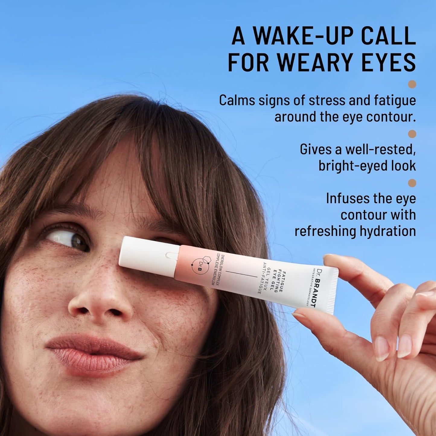 Dr. Brandt iD-Stress Icy Gel Moisturizer - Specifically Designed to Hydrate and Moisturize Your Skin - For A Glowing, Youthful-Looking Complexion - 0.5 fl oz / 15 ml