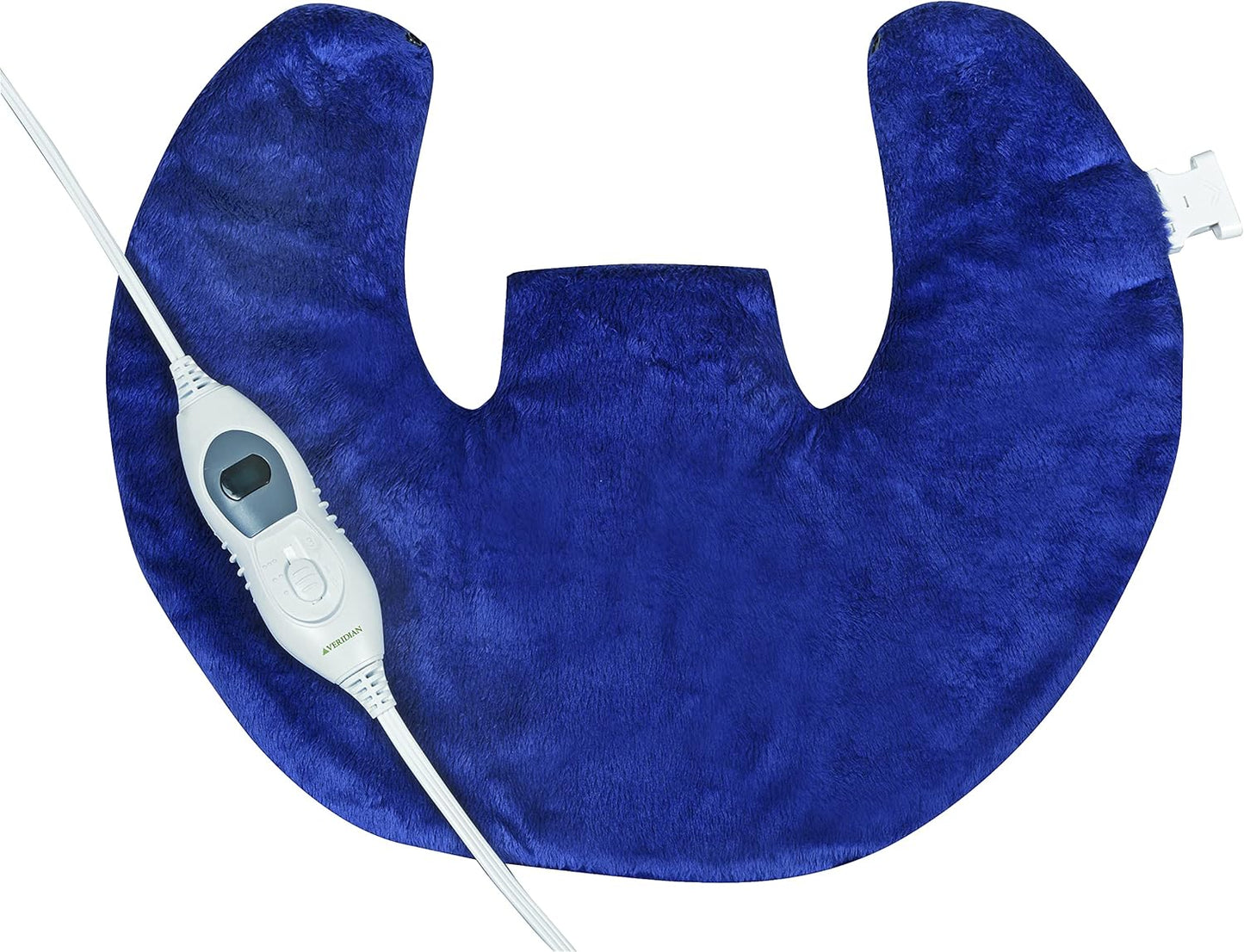 Veridian Healthcare Deluxe Heating Pad Wrap for Shoulder and Neck, Blue