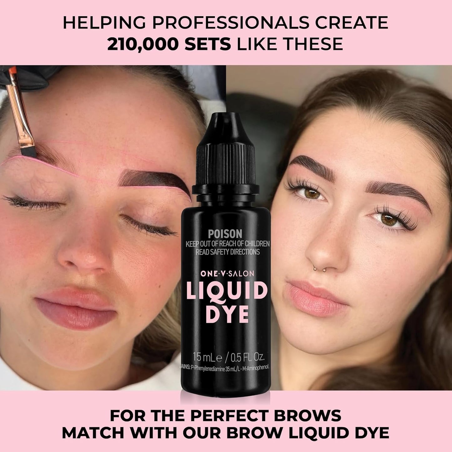 Essential Lash Lift & Brow Lamination Professional Kit – Instant Lift for Lashes & Brows – Vegan, Long-Lasting, Lash and Brow Lift Kit with Sachets, Tools (Multicolor-3)