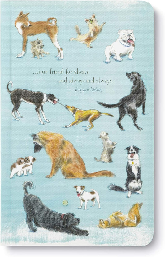 Compendium Softcover Journal - Our friend for always and always and always. – A Write Now Journal with 128 Lined Pages, 5″W x 8″H