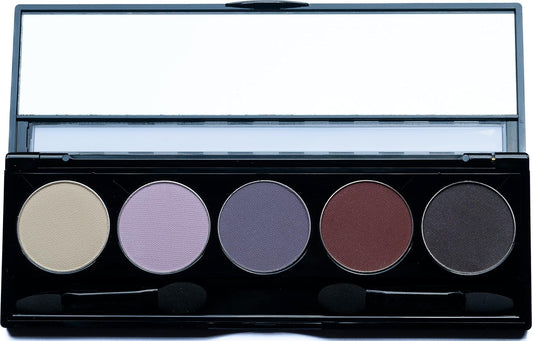 Matte Purple Vegan Eyeshadow Palette; Talc, Paraben & Cruelty Free