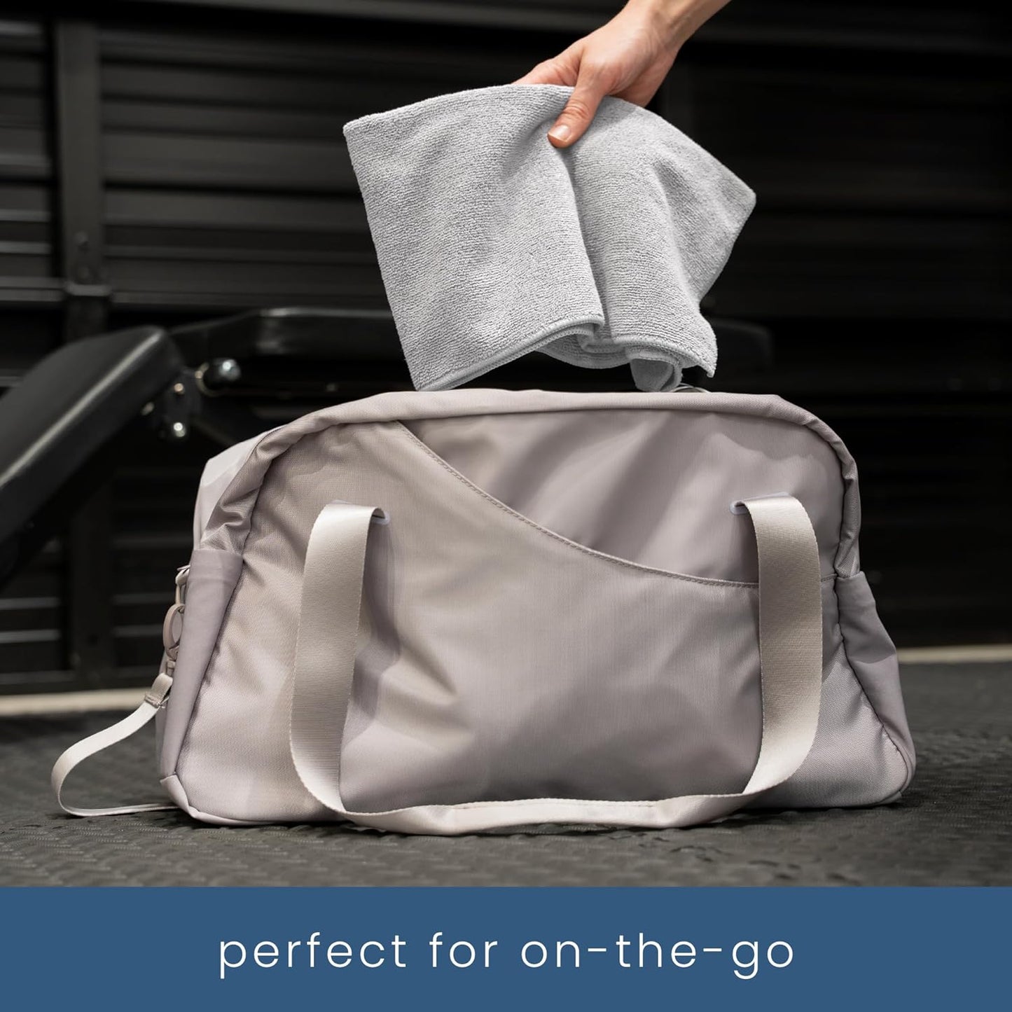 S&T INC. Microfiber Gym Towels, Yoga Towel for Home and Gym Bag, 16 Inch x 27 Inch, 3 Pack