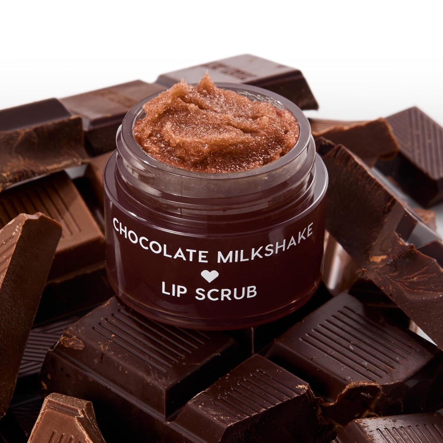 ColourPop Fresh Kiss Exfoliating Lip Scrub - Nourishing Lip Exfoliator to Gently Buff & Soften Skin - Enriched with Cocoa & Shea Butter to Lock in Moisture - Chocolate Milkshake (0.37 oz)