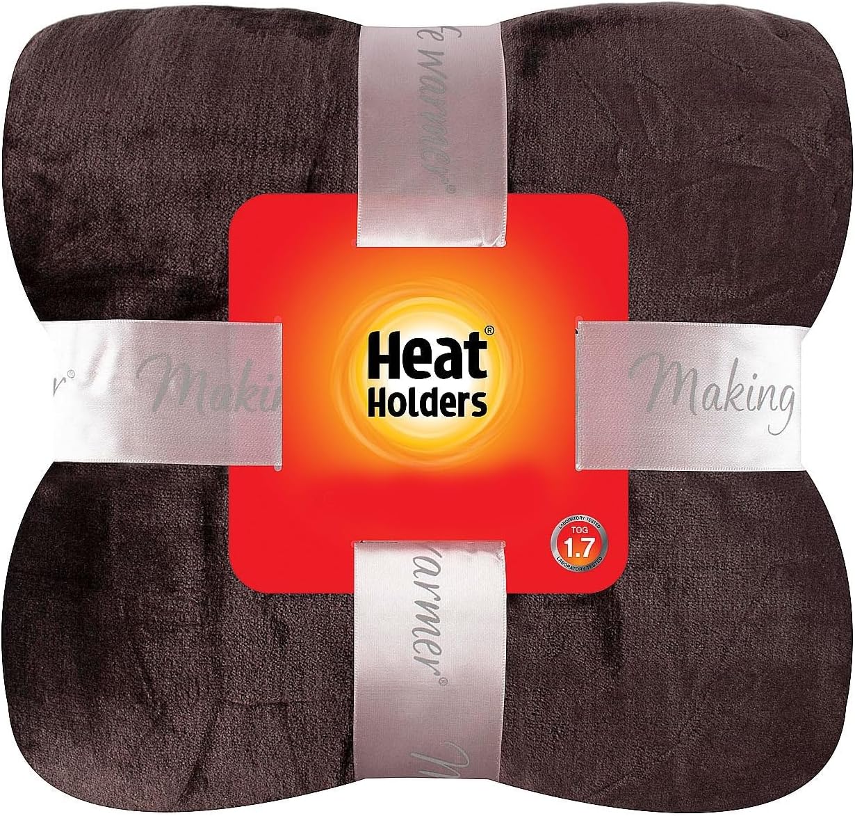 Heat Holders Personal-Sized Throw - Warm and Luxuriously Soft Fur-Like Fleece - Ideal for Bed, Sofa, Travel and Gifts | Mulled Wine / 50x70 inches