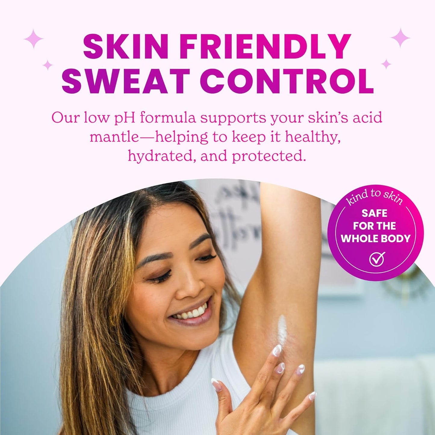 Lume Whole Body Deodorant Plus Sweat Control - Smooth Cream Tube - 72 Hour Odor And Sweat Control - Baking Soda Free, Skin Loving - 3.0 ounce (Pack of 2) (Clean Tangerine)