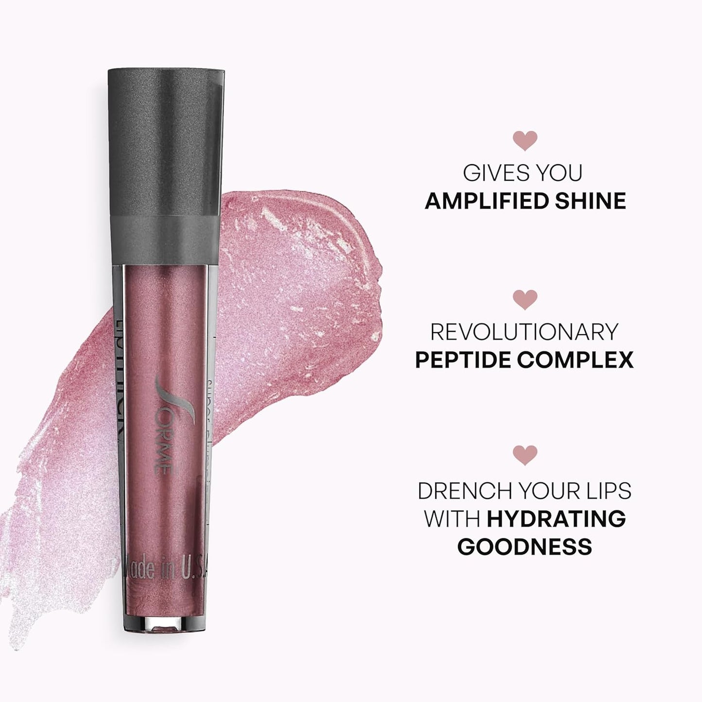 Sorme' Treatment Cosmetics Lip Thick Plumping Gloss, Heaven