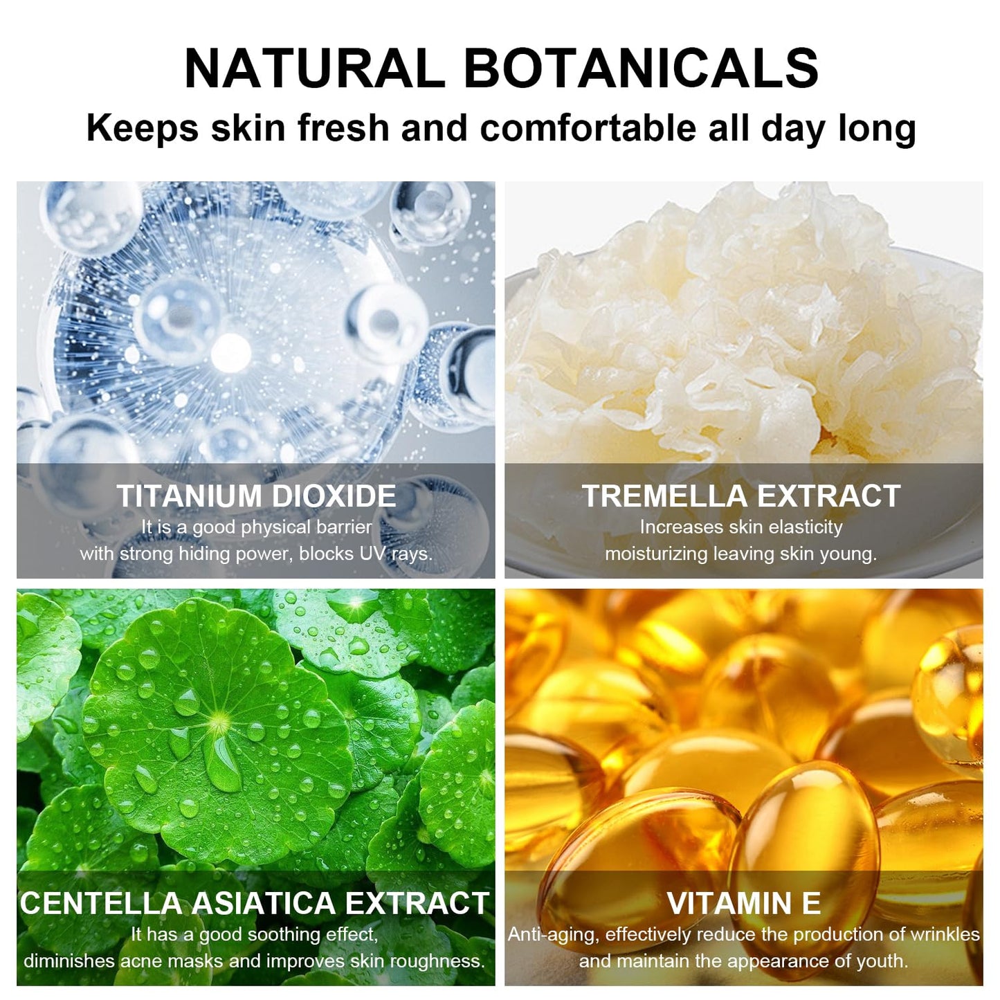 Mushroom Head Air Cushion CC Cream BB Cream Even Skin Tone Liquid Foundation, Concealer Lasting Makeup Base Primer (#06 Brown)