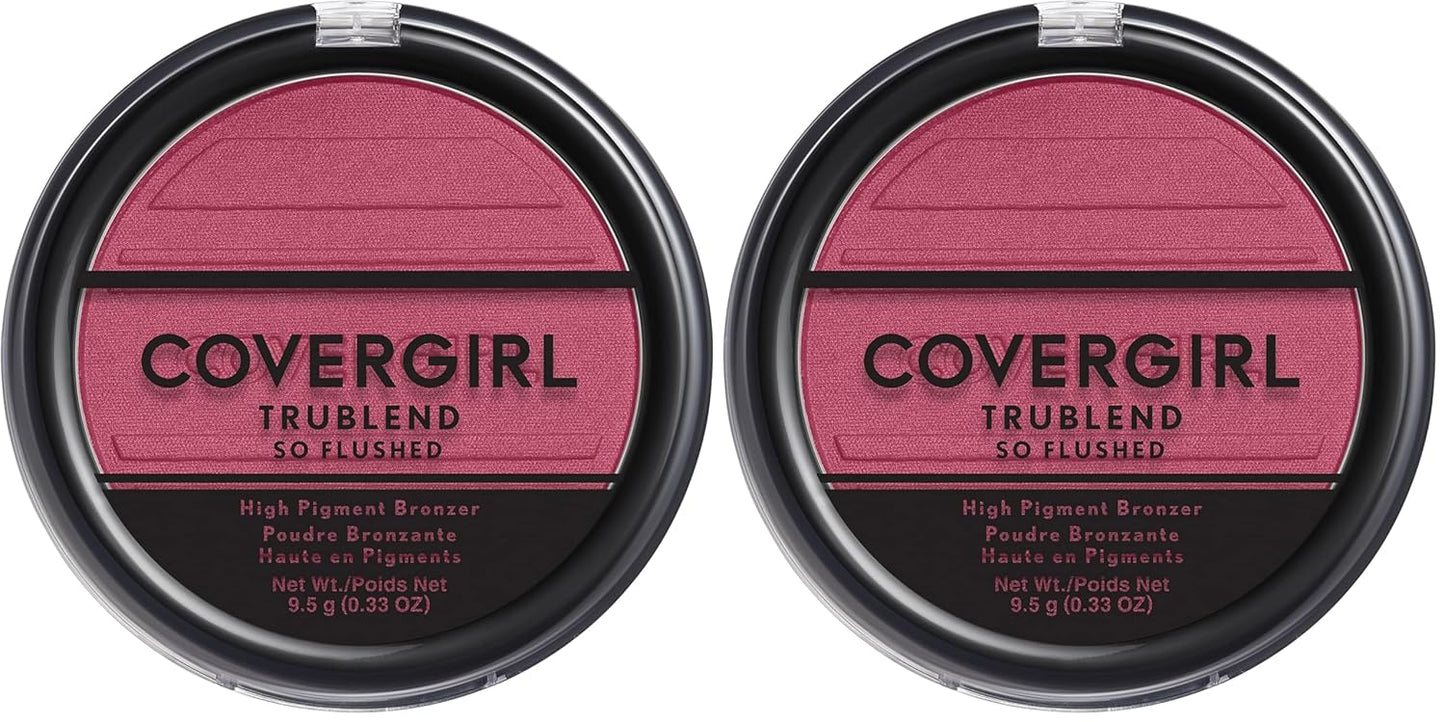 COVERGIRL So Flushed High Pigment Blush, Temptation (Pack of 2)