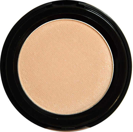 Oyster Off White Nude Naked Cream Color Matte Pressed Powder Single Vegan Eyeshadow; Talc, Paraben & Cruelty Free