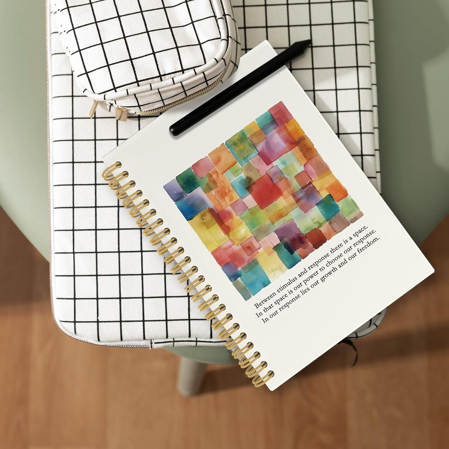 Psychology Therapist Mental Health Journal Notebook, School Psychologist Gifts, Speech Therapist Gift, School Counselor Hardcover Spiral Notebook 5.5x8.3 Inch