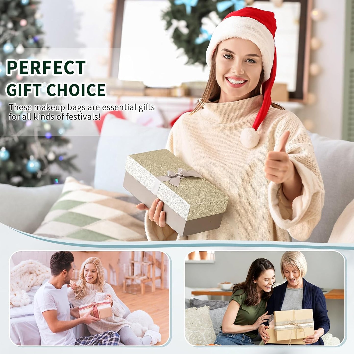 4 Pcs Makeup Bag for Women Corduroy Cosmetic Bag Aesthetic Cute Bags Multi Size Purse Pouch Travel Toiletry Bag Set Makeup Organizer with Zipper(BeigeCorduroy)