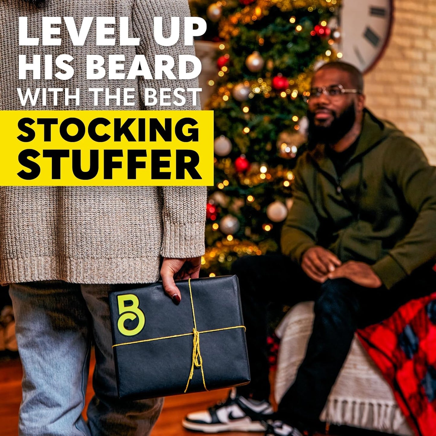 The Beard Club Stylish Travel Toiletry Bag for Men: Durable, Lightweight & Room Toiletry Travel Bag for Grooming Essentials, Shaving Kit, Shower & Bathroom Accessories