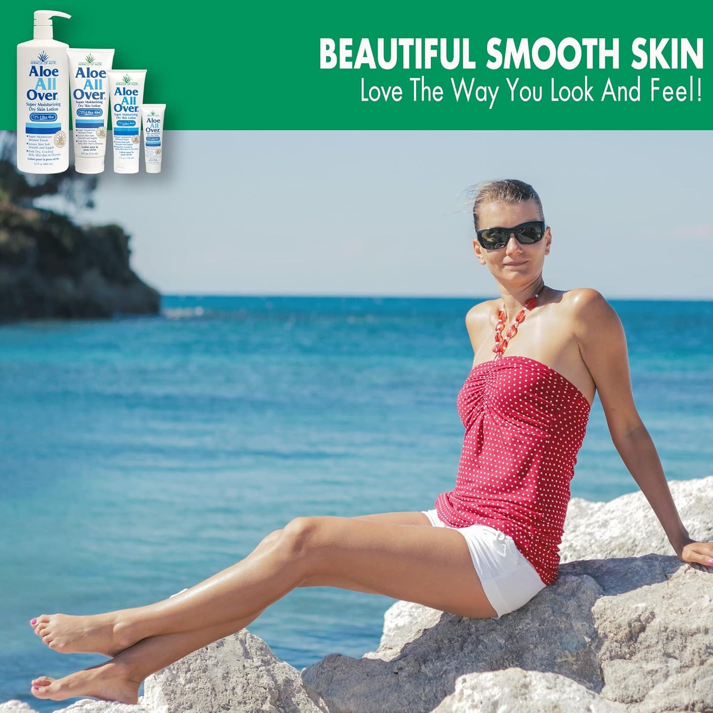 Miracle of Aloe’s Aloe All Over Super Moisturizing Dry Skin Lotion (2-Pack, 4 oz) - Made with 72% UltraAloe Aloe Vera Gel. Safe for Everyone: Men, Women, Kids. Ends Flaking and Restores Dry Skin Fast