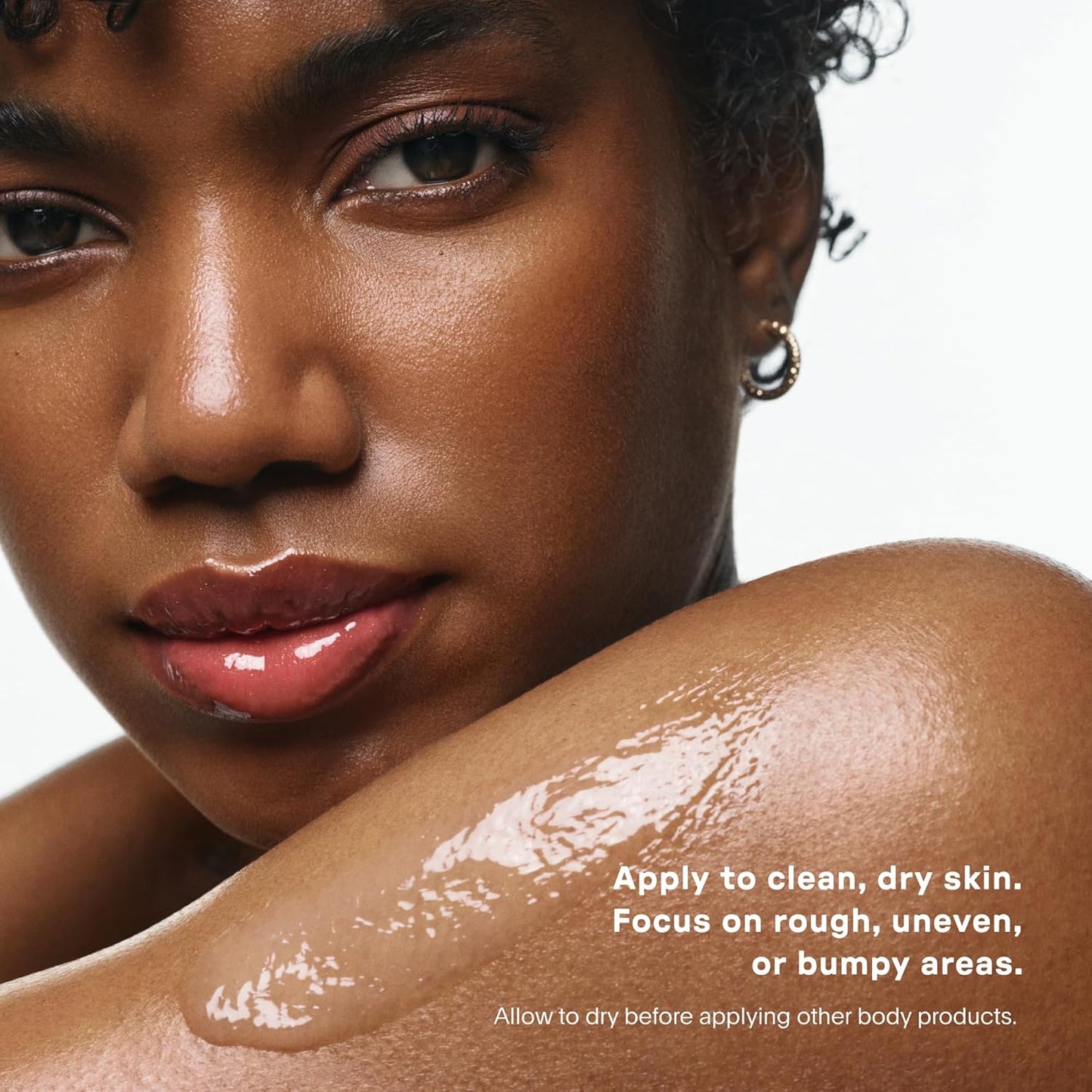 U Beauty Resurfacing Body Compound - Firming AHA & Retinol Serum, Phytic, Lactic & Glycolic Acids Tackle Keratosis Pilaris & Uneven Texture - Shea Butter & Papain for Hydrated Soothed Skin - 6.7 Fl Oz