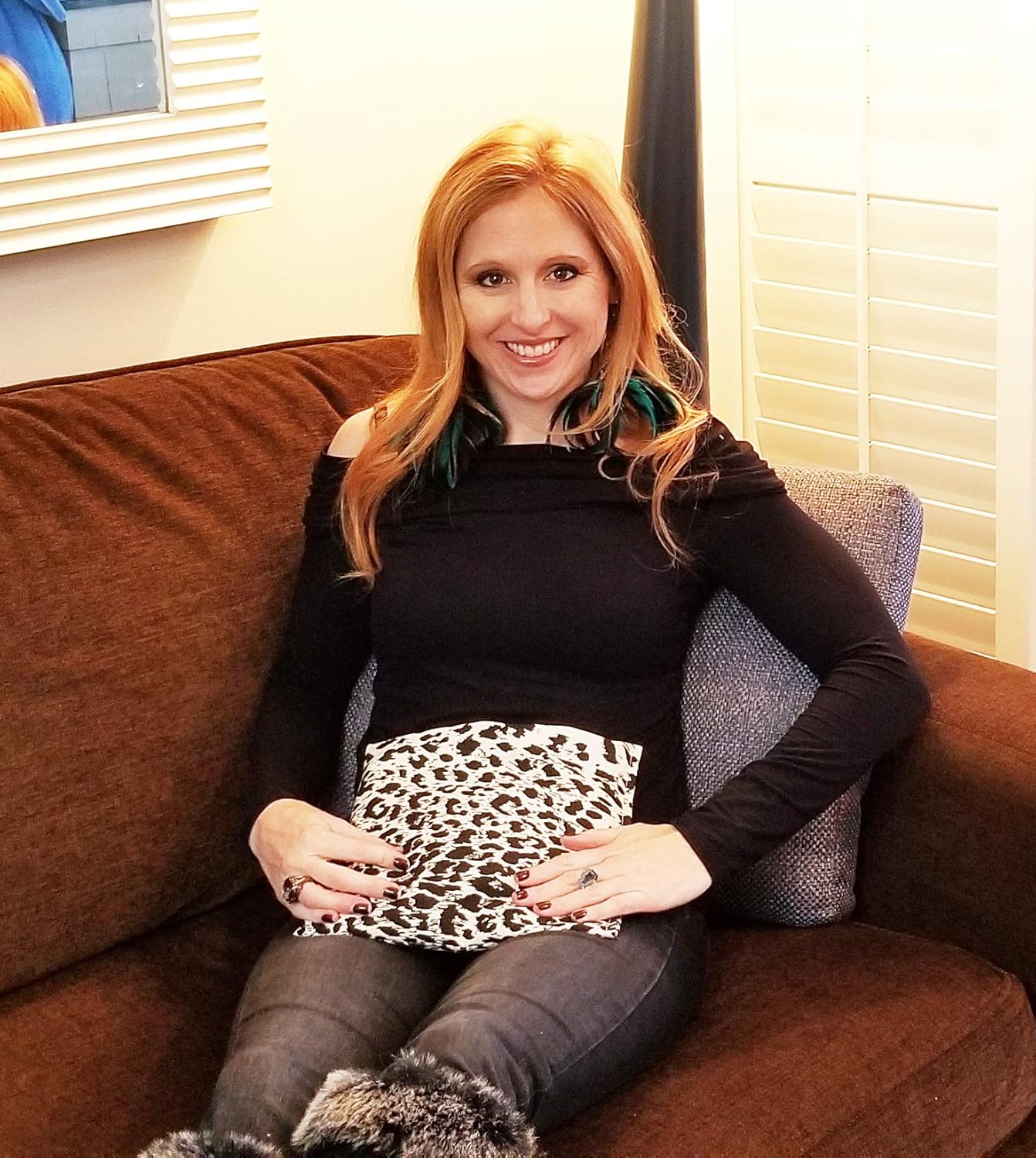 Heating Pad Corn Filled. Natural Heat Therapy for Lower Back, Neck, Shoulders, Cramps. Pain and Stress Relief Heated Wrap. (Electric)