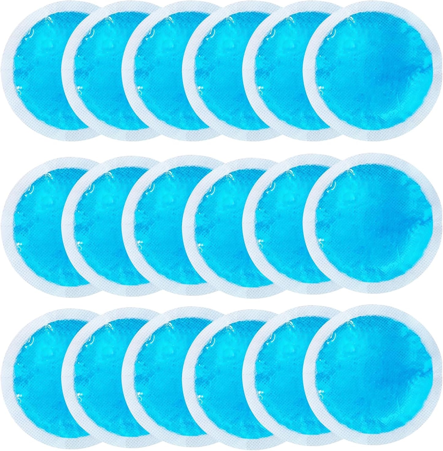 Hot & Cold Gel Packs for Pain Relief 18PCS Reusable Blue Cold Pack Ice Packs with Cloth Backing for Swelling, Bruises, Injuries, Surgery, Toothache (18 Pack)