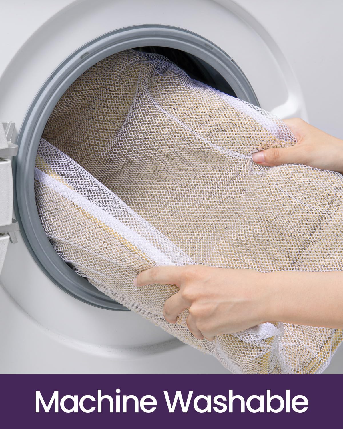 DEXI Bathroom Rugs 24x16, Washable Non Slip Bath Mat for Shower Floor, Absorbent Quick Dry Bathmat with Rubber Backing, Ultra Soft Plush Carpet for Tub, Beige