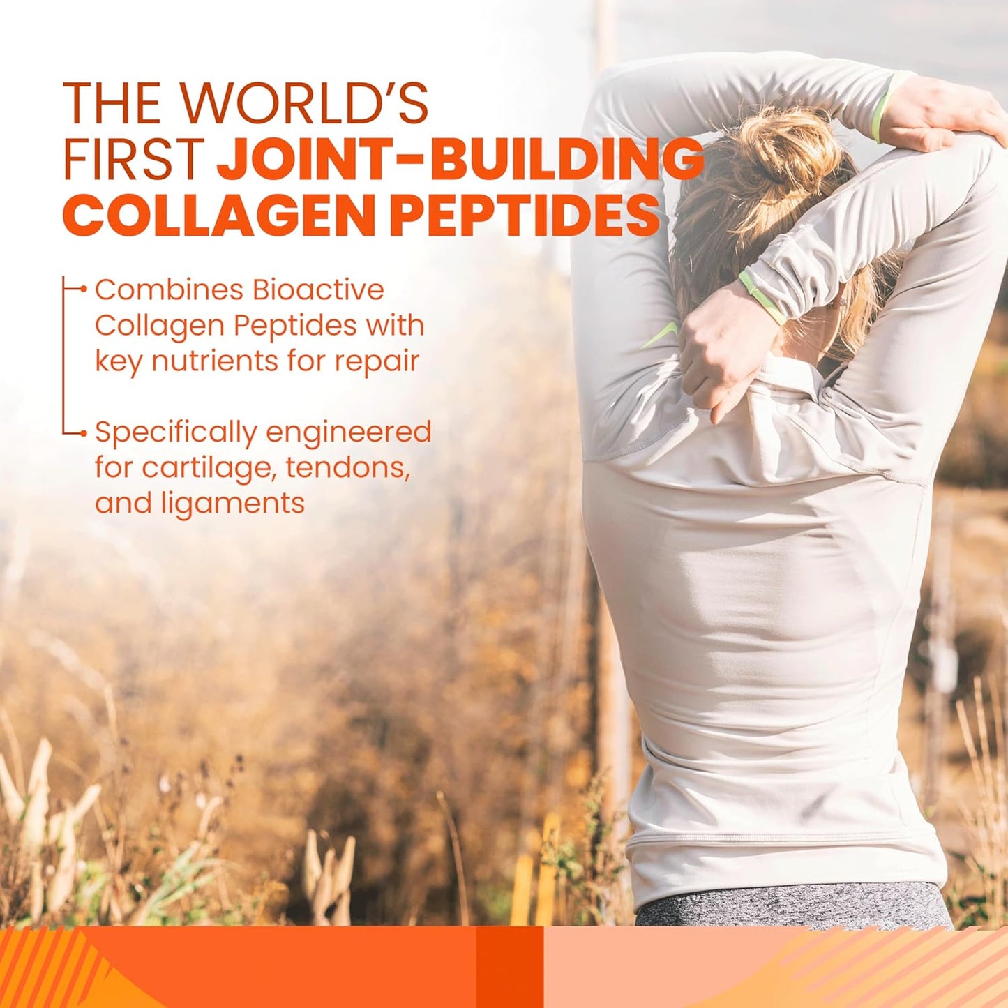 SaltWrap Collagen Synthesis - Collagen Peptides for Joints with Fortigel, Tendoforte, Best Collagen Powder for Tendons, Ligaments, and Cartilage Recovery and Repair, NSF Certified for Sport