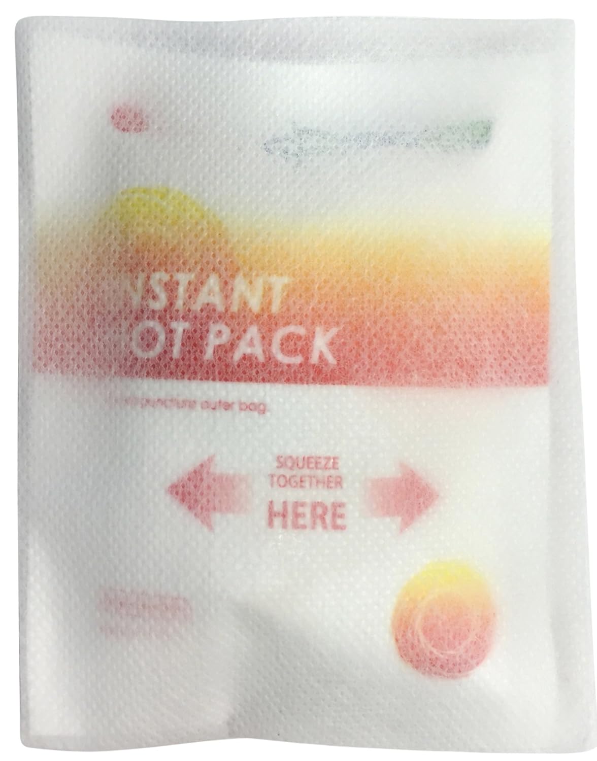 PrimaCare PHP-45 Instant Heat Pack for Emergency Heat Therapy, 4" x 5", Pack of 24