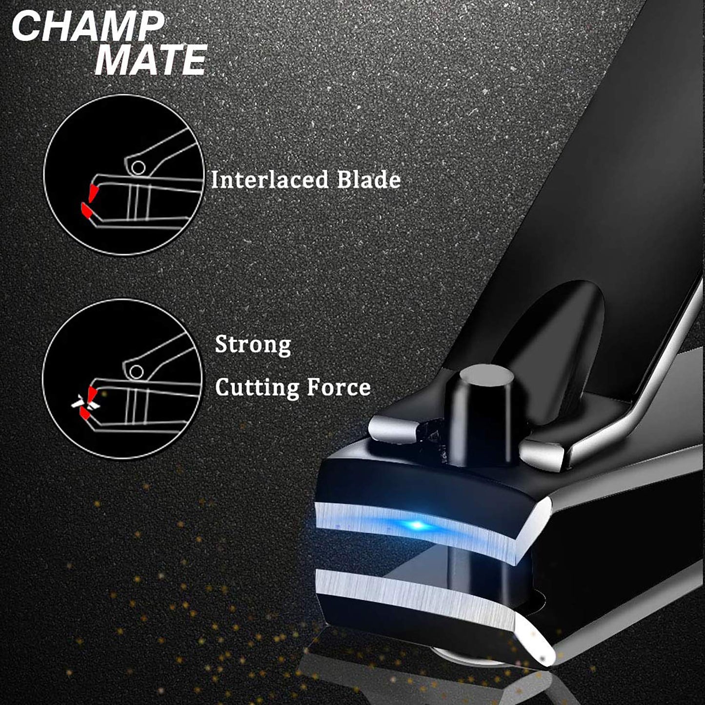 Manicure Set Pedicure Kit Womens Nail Clippers Set 32 in 1 Professional Grooming Care Tools Nail Kit Including Facial, Fingernails and Toenails Care with Travel Case Women (Red_7 Pieces)