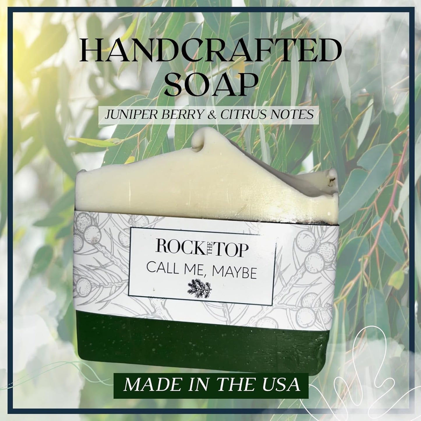 USA MADE | Eucalyptus Spearmint Spa Gift Baskets for Women. 6 Cold & Stress Self Care Gifts, Aromatherapy Epsom Salt Bath Soak, Bath Soap, Bath Bombs (Truffle), Bath Salts Gift Basket.