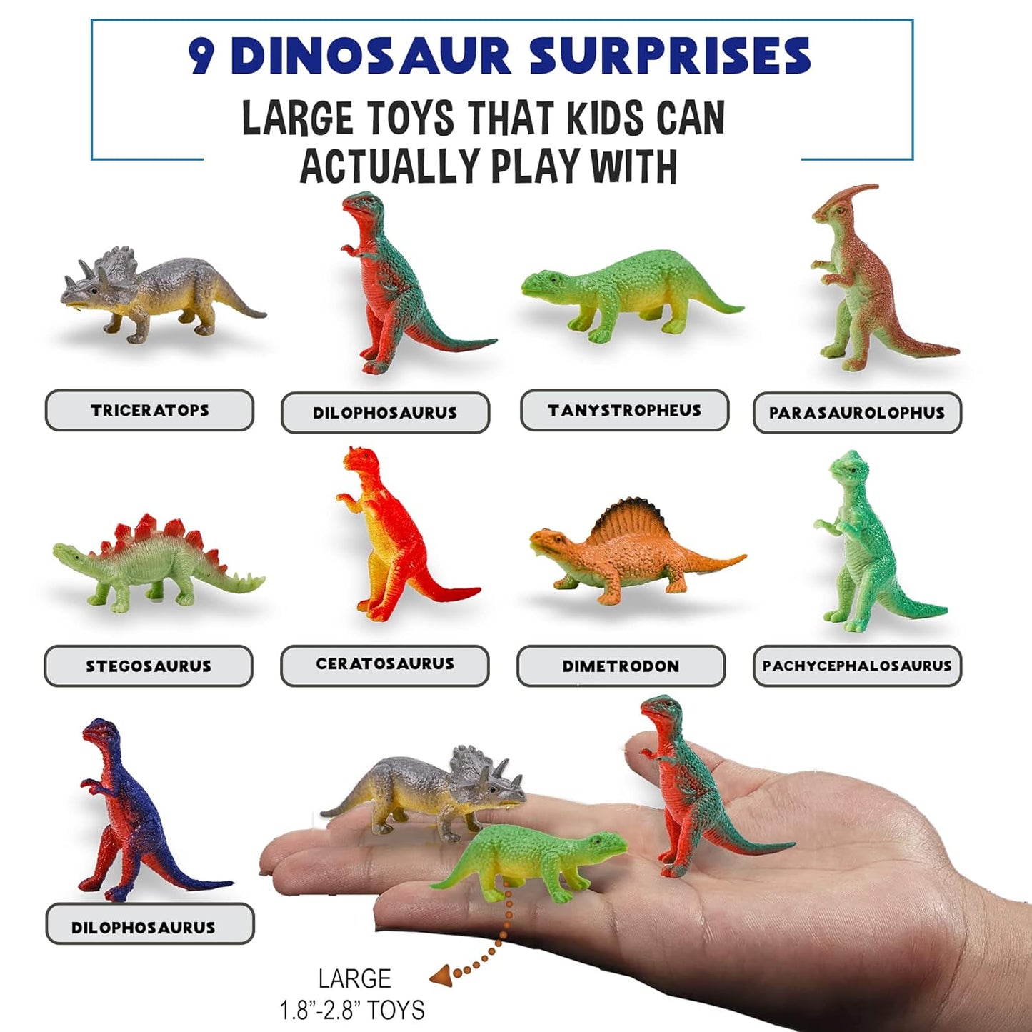 Bath Bombs for Kids with Surprise Toys Inside Plus Dinosaur Puzzle - Set of 9 Organic Dino Egg Bath Bombs, Gentle and Kids Safe, Fizzy Balls with Rich Bubbles, Birthday Gifts for Boys, Girls