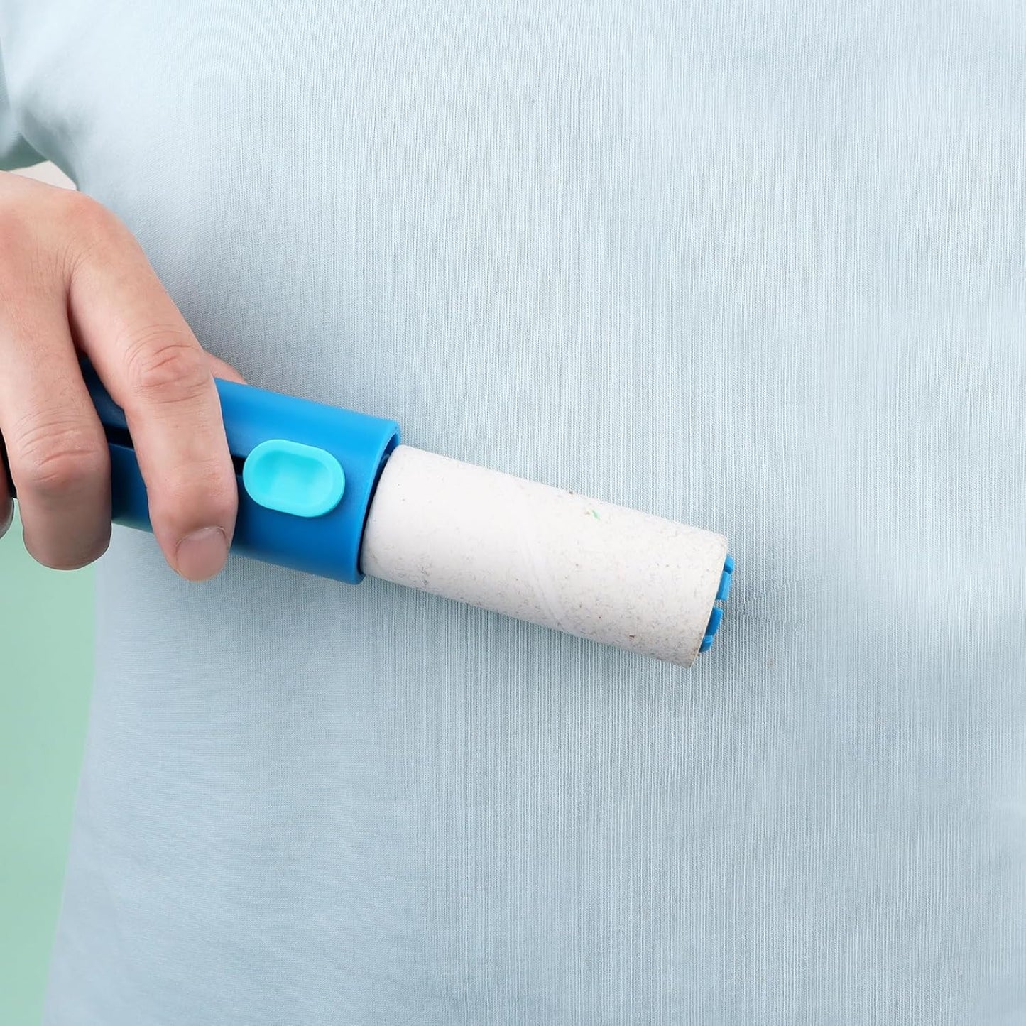 3 inch Mini Lint Roller Refills Compatible with Scotch Brite Mini Travel Lint Roller and PetLovers Evercare Mini Pet Hair Remover Sticky Roller Refill 4 Rolls 40 Sheets per Roll Total 160 Sheets