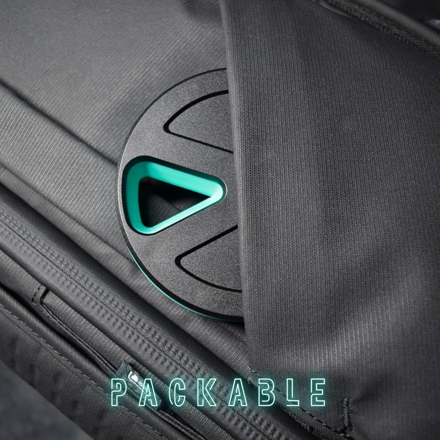 Travel RX Pill Case by Type Two Labs – Weekly 7 Day Pill Box, Compact Magnetic Pill Organizer for Purses or Pockets, Rugged Daily Caddy Holds Vitamins, Supplements, Medication. (Hazard Orange)