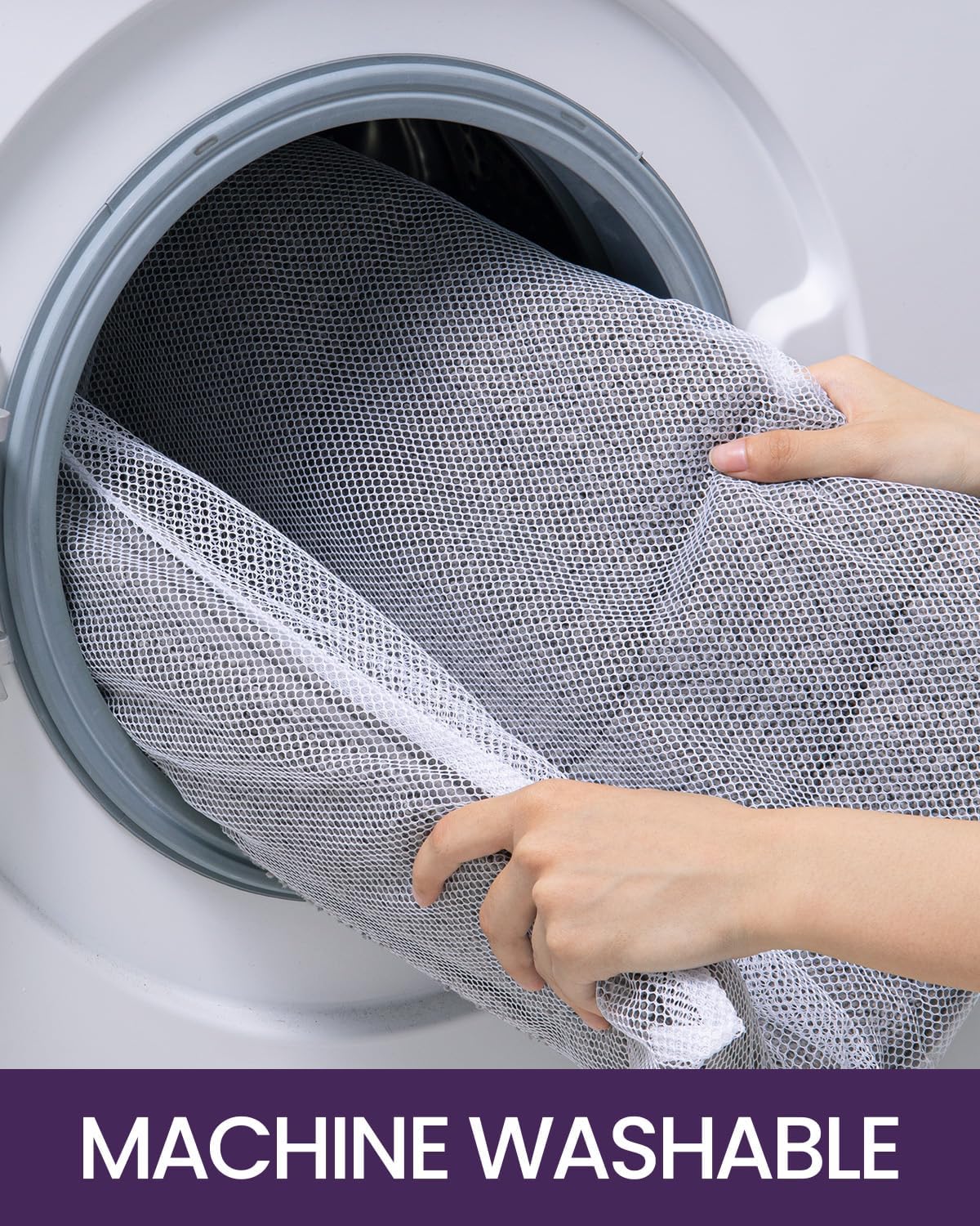 DEXI Bathroom Rug 43x24, Non Slip Washable Bath Mat for Shower Floor, Extra Large Absorbent Soft Bathmat with Rubber Backing, Quick Dry Microfiber Carpet, Grey