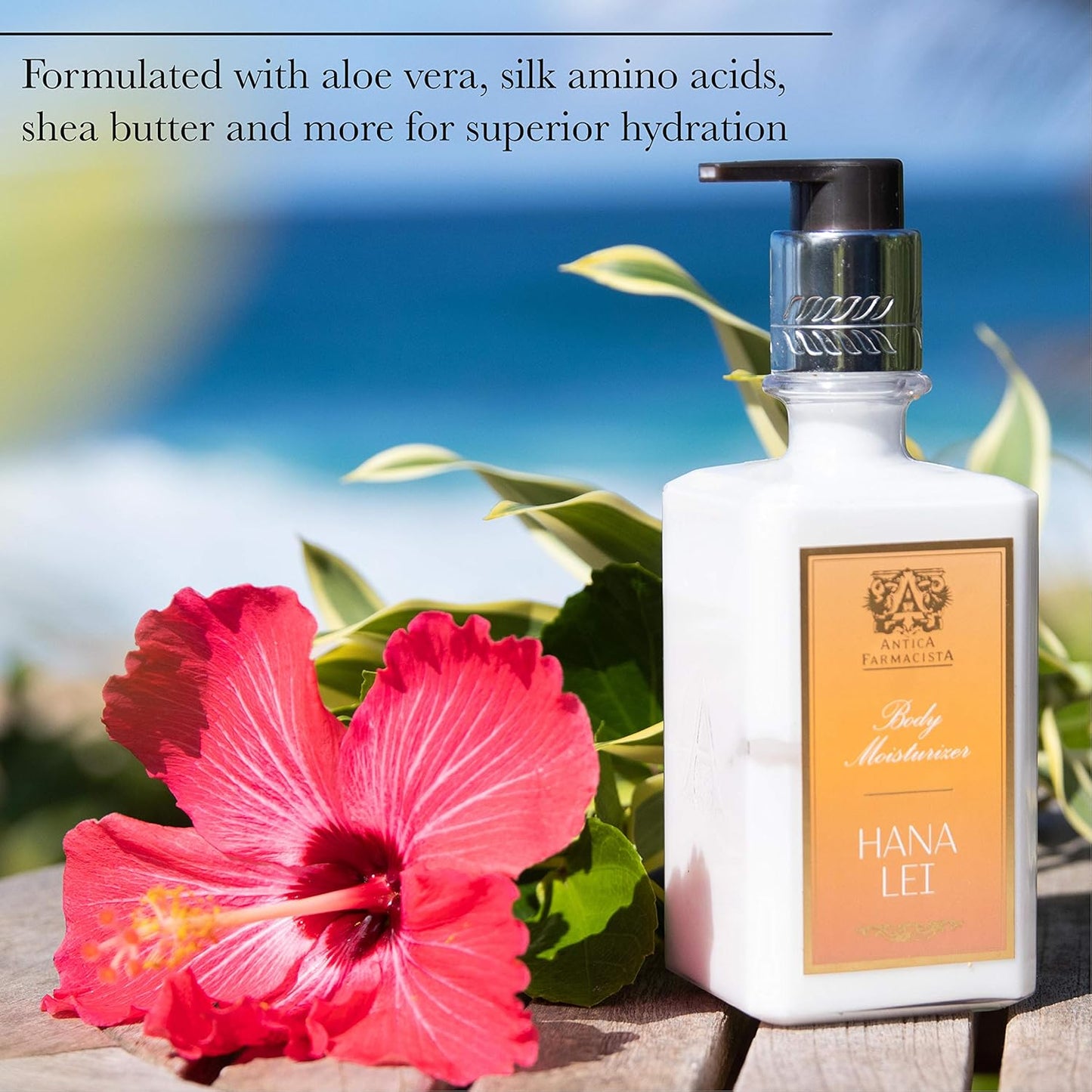 Antica Farmacista Body Moisturizer - Moisturizing Scented Lotion - Premium Body Moisturizer - Luxury Gift for Women & Men - Hand & Skin Hydration - Santorini, 10 Fl Oz