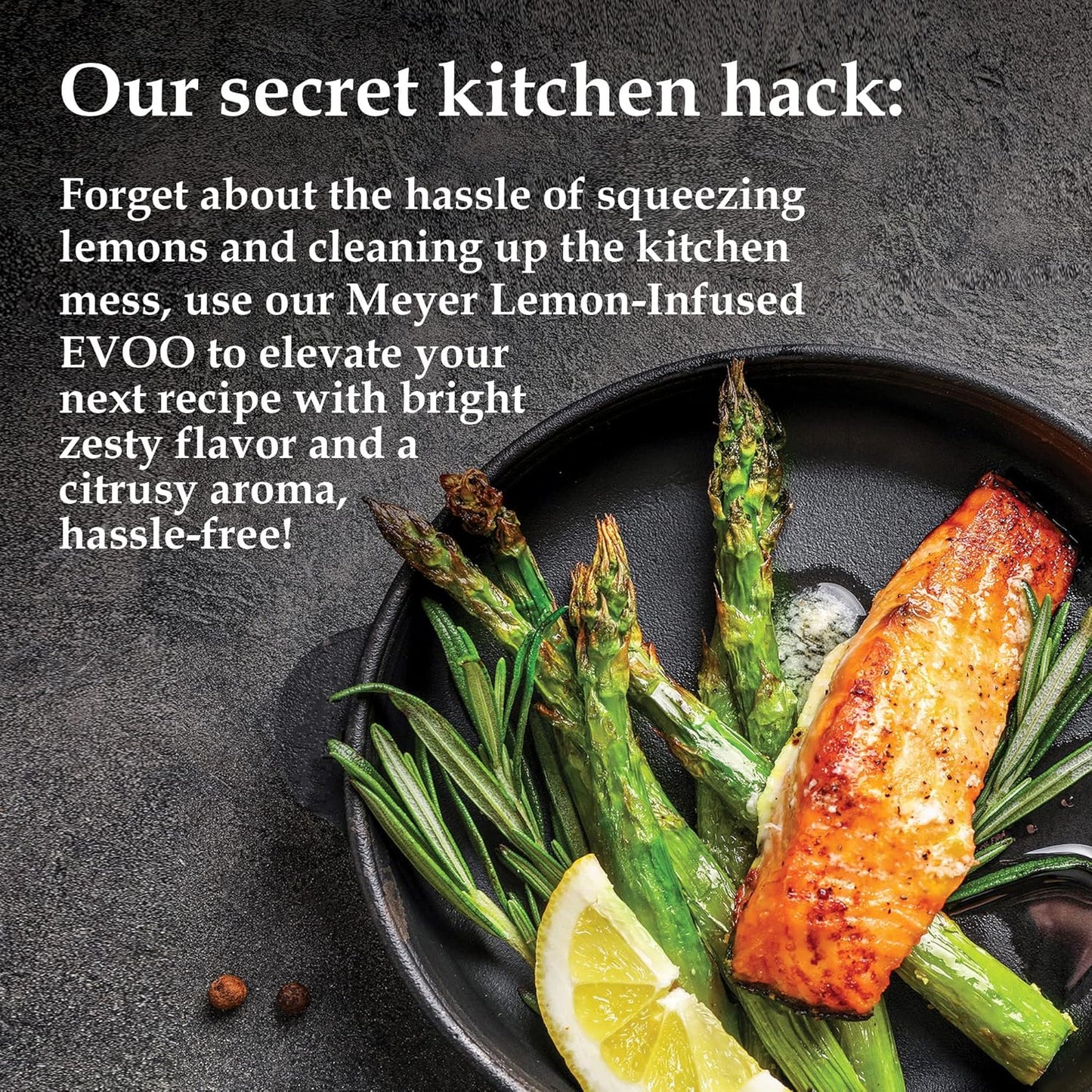 M.G. PAPPAS High Polyphenol Rich Meyer Lemon Olive Oil - Extra Virgin Olive Oil Polyphenol over 500mg/kg - Cold Pressed & Unfiltered - High Hydroxytyrosol Greek Olive Oil - Award Winning 12.7 Oz