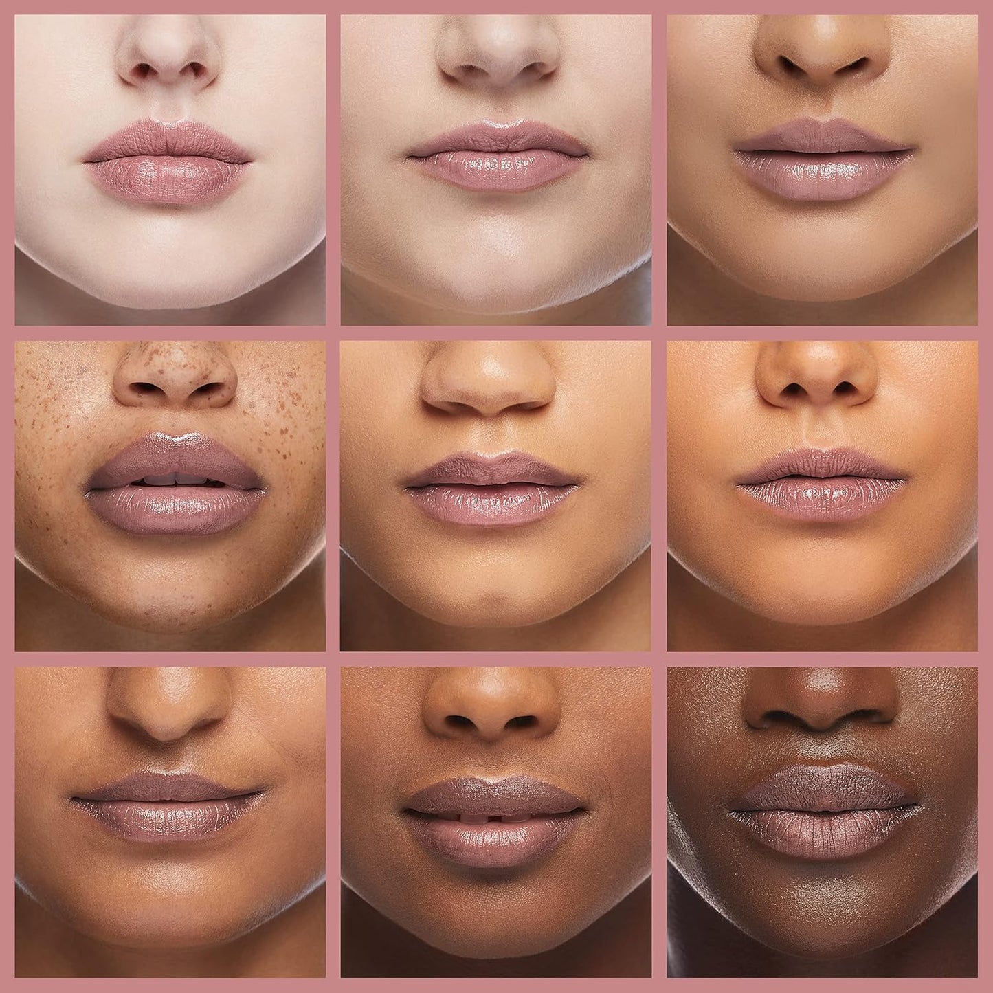 Pure Cosmetics Pure Illumination Lip Gloss - LED-lit Applicator w/Side Mirror - Non-Sticky, Moisturizing & Hydrating Lip Glosses - Soothes & Protects Dry Chapped Lips (Pouty Pink)